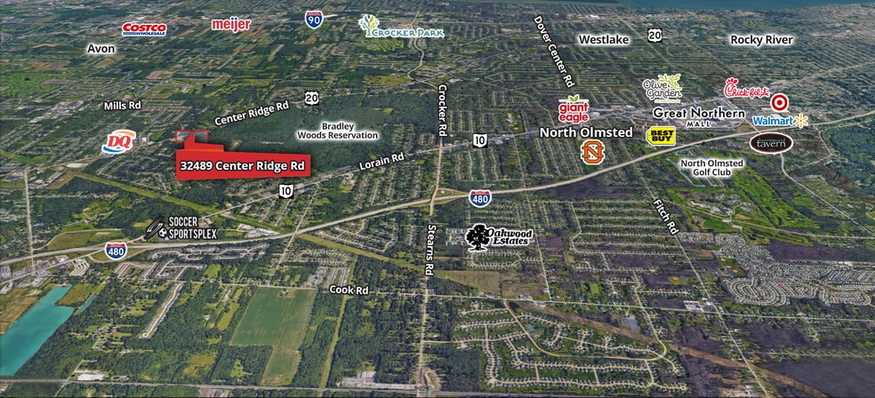 32489 Center Ridge Rd, North Ridgeville, OH à vendre - Photo du bâtiment - Image 2 de 6