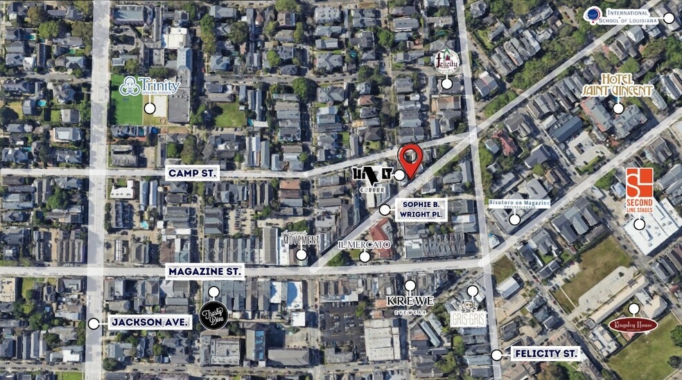 1825 Sophie Wright Pl, New Orleans, LA à louer - Photo du bâtiment - Image 3 de 3