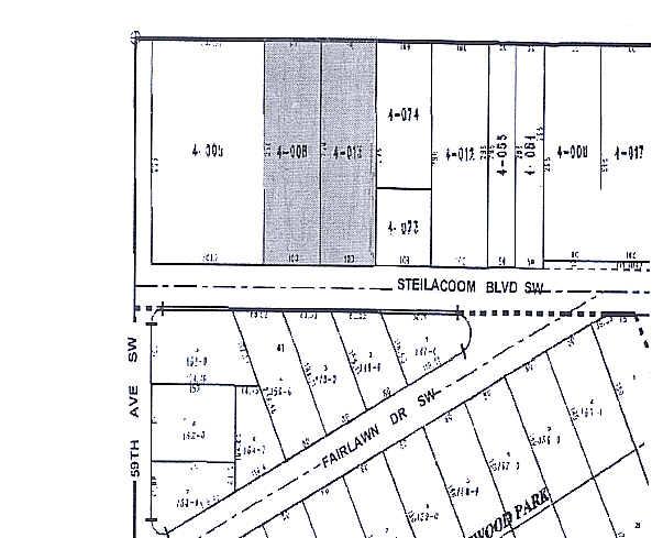 5503 Steilacoom Blvd SW, Lakewood, WA à louer - Plan cadastral - Image 2 de 5