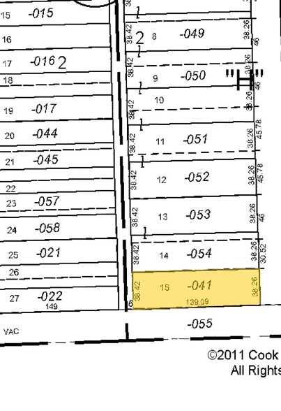 4252 Prescott Ave, Lyons, IL for sale - Plat Map - Image 2 of 2
