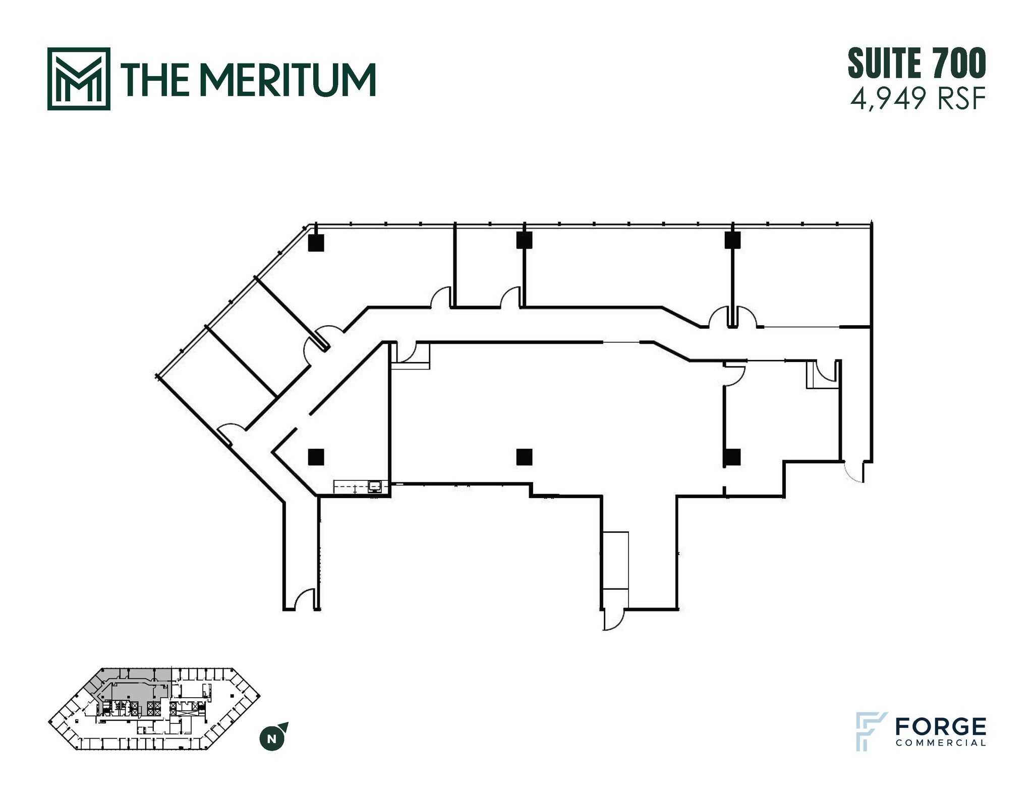 12221 Merit Dr, Dallas, TX for lease Floor Plan- Image 1 of 1