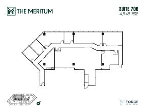 12221 Merit Dr, Dallas, TX for lease Floor Plan- Image 1 of 1