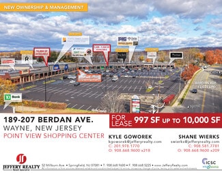 More details for 189-207 Berdan Ave, Wayne, NJ - Retail for Lease