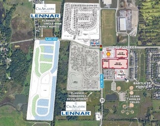 Plus de détails pour W Bartlett Rd, South Elgin, IL - Terrain à vendre