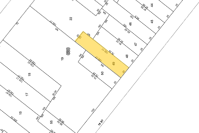 151 18th St, Brooklyn, NY for sale - Plat Map - Image 2 of 6