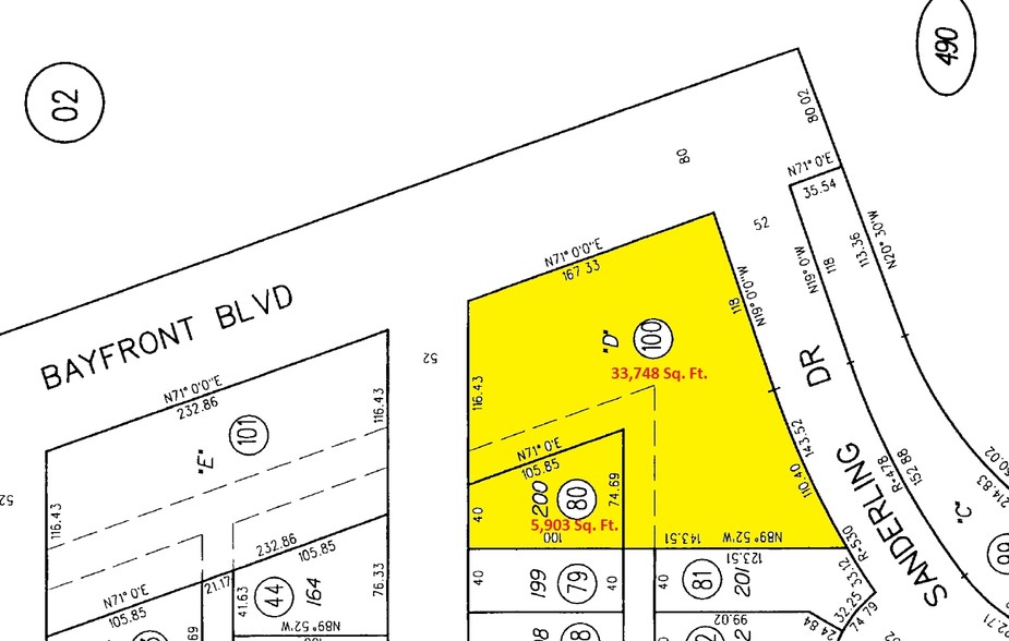 Bayfront Blvd, Hercules, CA à vendre - Plan cadastral - Image 3 de 6