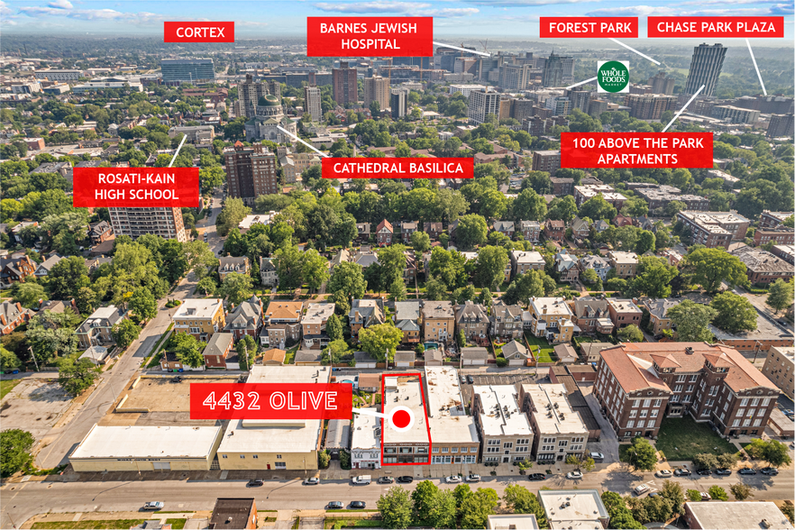 4432-4434 Olive St, Saint Louis, MO à vendre - Photo du bâtiment - Image 2 de 13