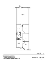 15375 Barranca Pky, Irvine, CA à louer Plan d’étage- Image 1 de 2