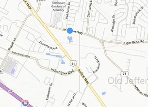 12524 Jefferson Hwy, Baton Rouge, LA - Aérien  Vue de la carte - Image1