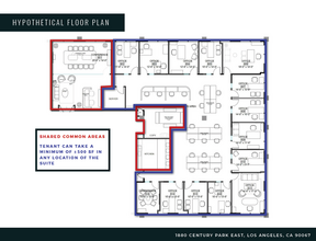 1880 Century Park E, Los Angeles, CA for lease Floor Plan- Image 2 of 22