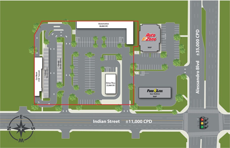 13905 Indian St, Moreno Valley, CA à louer - Photo du bâtiment - Image 2 de 2
