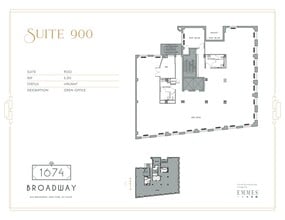 1674 Broadway, New York, NY for lease Site Plan- Image 1 of 16