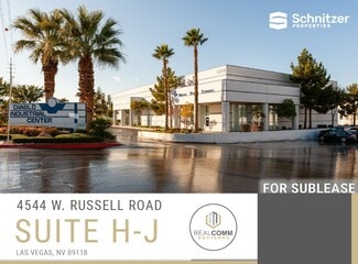 More details for 4544 W Russell Rd, Las Vegas, NV - Industrial for Lease