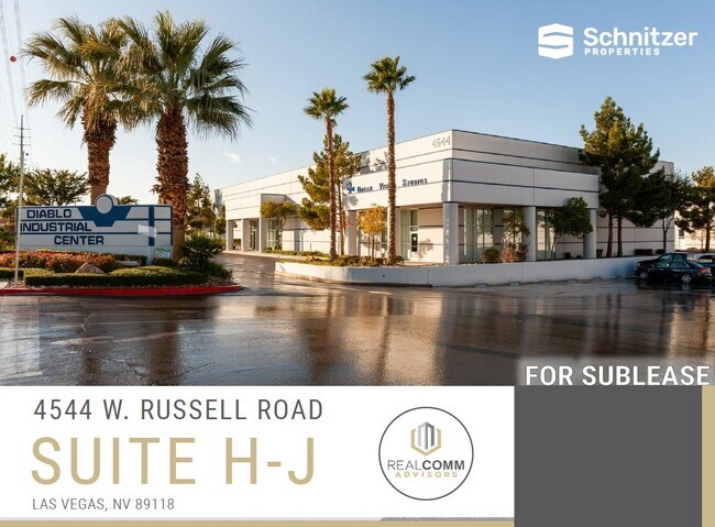 Plus de détails pour 4544 W Russell Rd, Las Vegas, NV - Industriel à louer