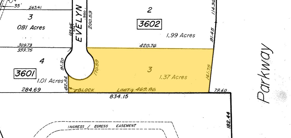 352 Evelyn St, Paramus, NJ à louer - Plan cadastral - Image 3 de 3