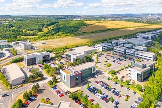 16 Europa View, Sheffield, SYK - AERIAL  map view