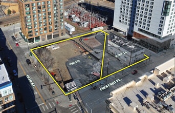 Chestnut Pl, Denver, CO - Aerial  map view