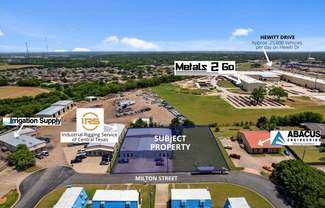 Plus de détails pour 405 Milton, Hewitt, TX - Industriel à vendre