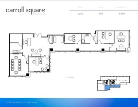 975 F St NW, Washington, DC à louer Plan d’étage- Image 1 de 1