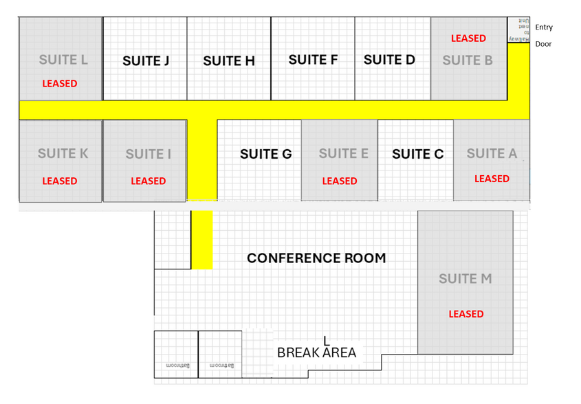 39918-39936 US Highway 19 N, Tarpon Springs, FL for lease - Floor Plan - Image 3 of 6