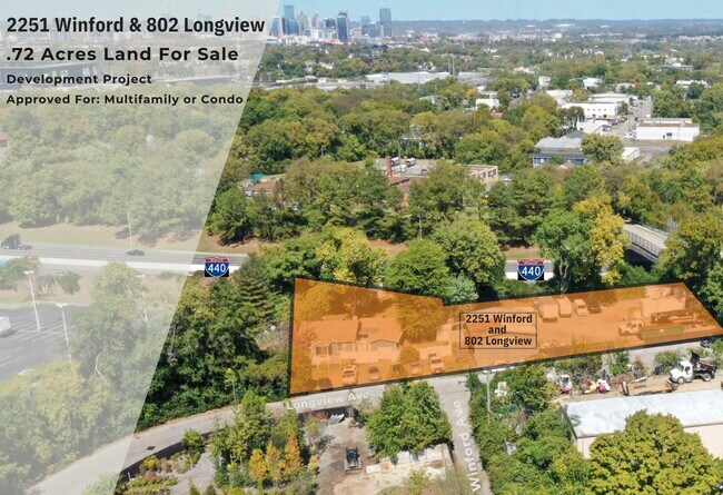 Plus de détails pour 802 Longview Ave, Nashville, TN - Terrain à vendre