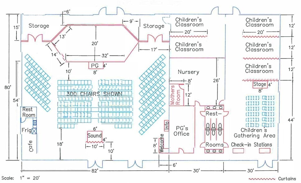 1100 Garden Hwy, Yuba City, CA for lease - Floor Plan - Image 3 of 3