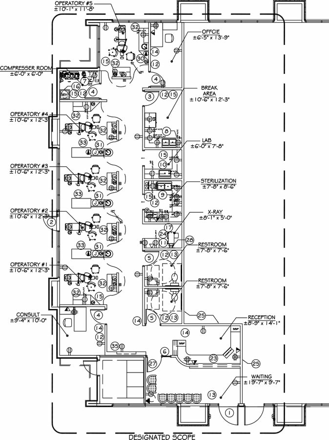 2525 W Carefree Hwy, Phoenix, AZ 85085 - Unité 108 -  - Plan d’étage - Image 1 of 6
