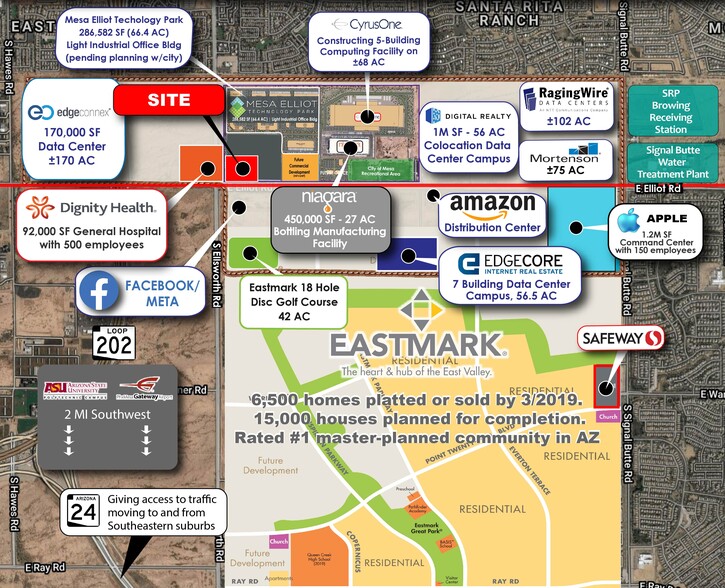 NEC Ellsworth & Elliot Rd, Mesa, AZ for lease - Building Photo - Image 1 of 1