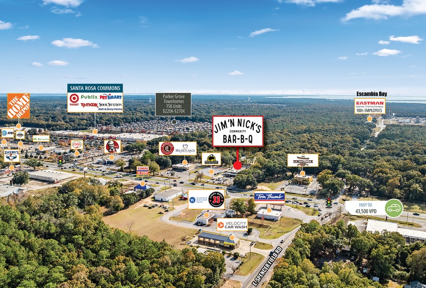 4625 Us-90, Pace, FL à vendre - Photo du bâtiment - Image 3 de 6