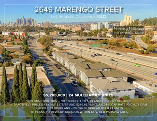 More details for 2649 Marengo St, Los Angeles, CA - Multifamily for Sale