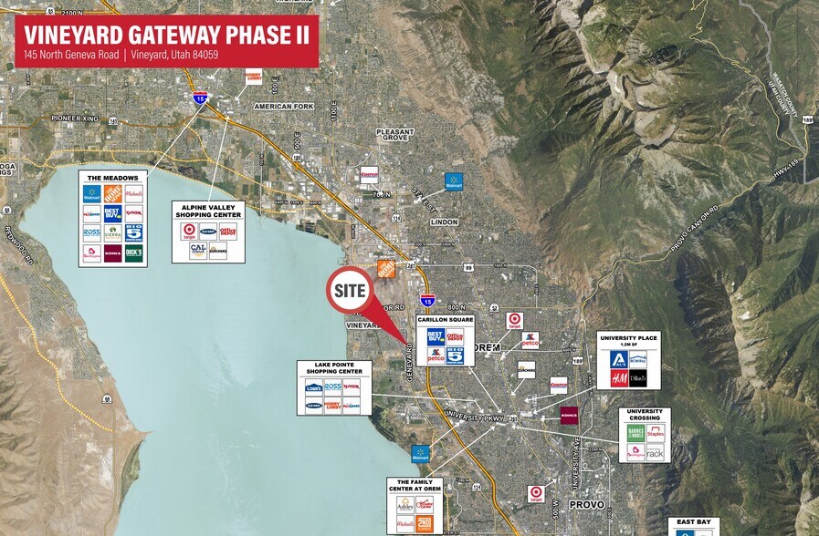 145 N Geneva Rd, Vineyard, UT à vendre - Plan de site - Image 3 de 10