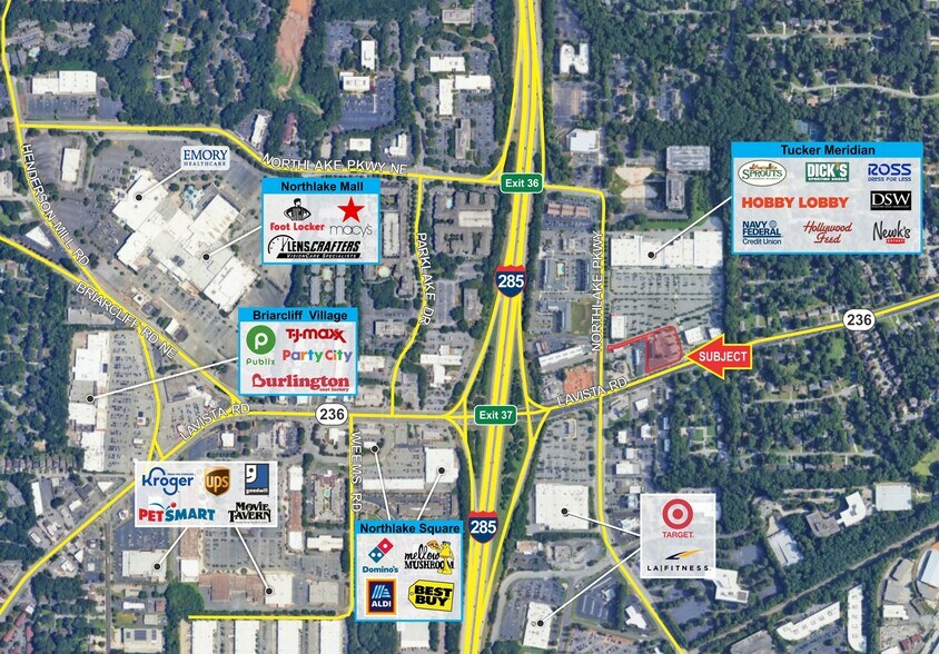 4286 Lavista Rd, Tucker, GA à louer - Photo du bâtiment - Image 2 de 7