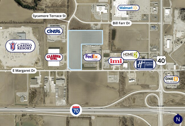 Plus de détails pour 4700 Margaret Dr, Terre Haute, IN - Terrain à vendre