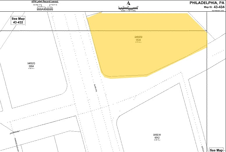 7609-7615 Lindbergh Blvd, Philadelphia, PA à louer - Plan cadastral - Image 2 de 6
