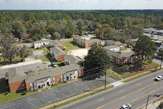 1707 N Ashley St, Valdosta, GA - aerial  map view