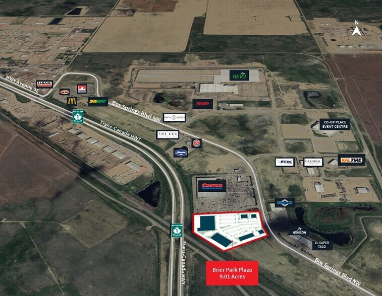 2250 Box Springs Blvd NW, Medicine Hat, AB à louer - Photo du bâtiment - Image 2 de 2