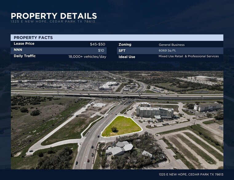 1325 E New Hope Dr, Cedar Park, TX à louer - Photo du bâtiment - Image 2 de 16