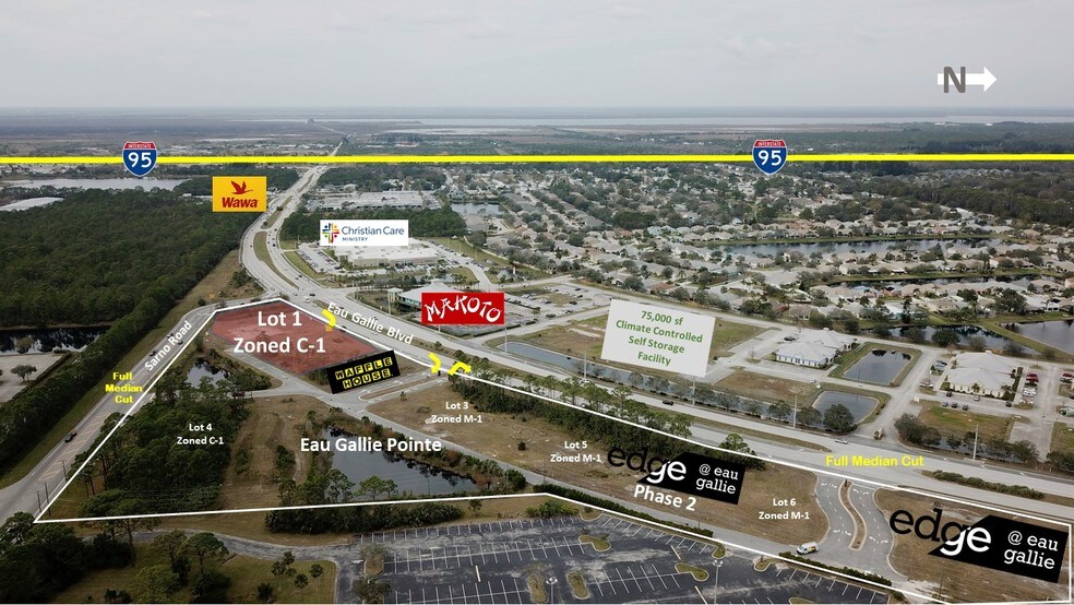 4025 W Eau Gallie Blvd, Melbourne, FL à louer - Photo du bâtiment - Image 2 de 13