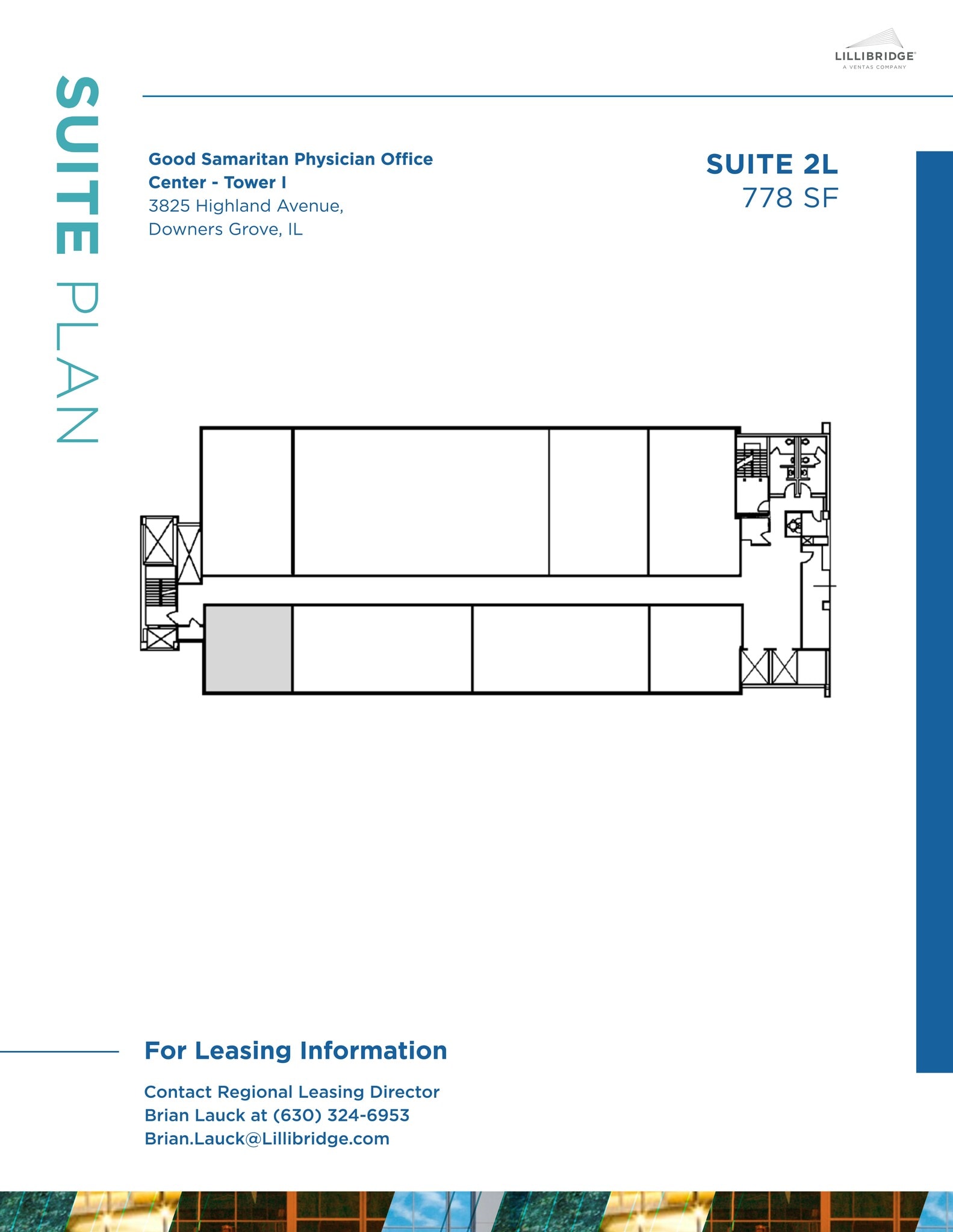 3825 Highland Ave, Downers Grove, IL for lease Site Plan- Image 1 of 1