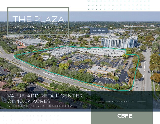 Plus de détails pour 850 Riverside Dr, Coral Springs, FL - Commerce de détail à vendre