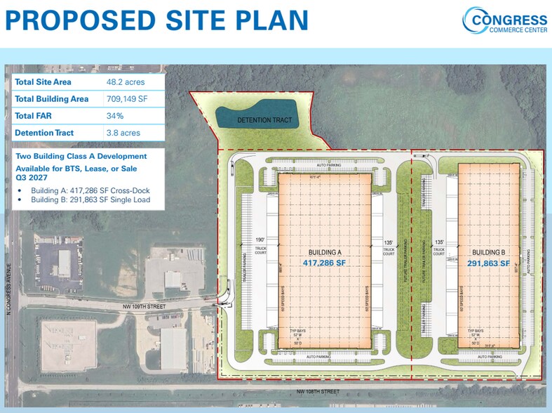 Congress Commerce Center portefeuille de 2 propriétés à vendre sur LoopNet.ca - Plan de site - Image 2 de 4