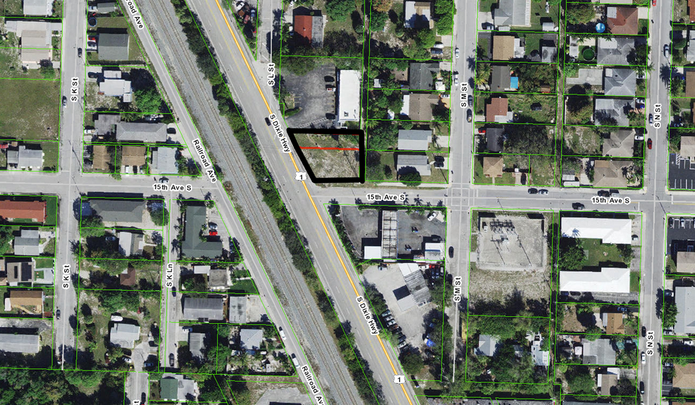 1442 S Dixie Hwy, Lake Worth, FL for sale - Plat Map - Image 2 of 3