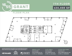 1655 Grant St, Concord, CA for lease Floor Plan- Image 1 of 1