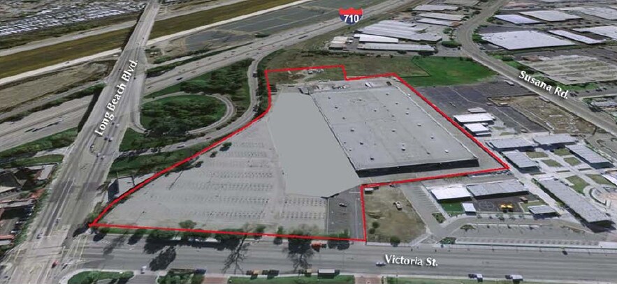 100 W Victoria St, Long Beach, CA à vendre - Aérien - Image 2 de 8