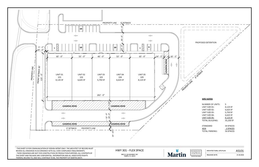 3901 N US Highway 301, Tampa, FL à louer - Plan d’étage - Image 3 de 5