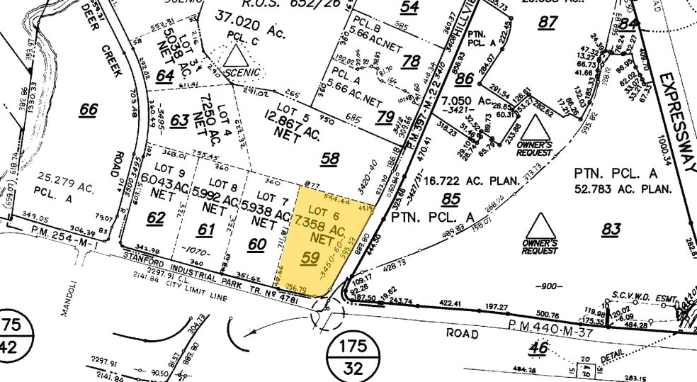 3460 Hillview Ave, Palo Alto, CA for lease - Plat Map - Image 3 of 3