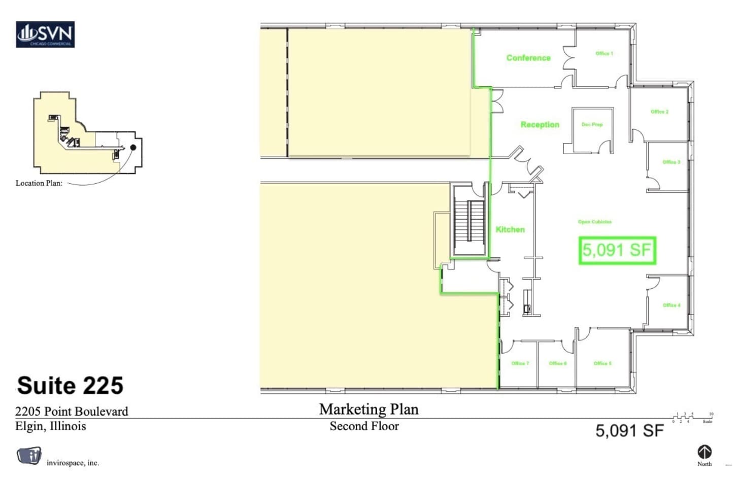2205 Point Blvd, Elgin, IL for lease Floor Plan- Image 1 of 2