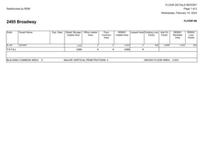 2495 Broadway, New York, NY for lease Site Plan- Image 1 of 2