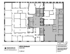 420 N Wabash Ave, Chicago, IL for lease Floor Plan- Image 1 of 1