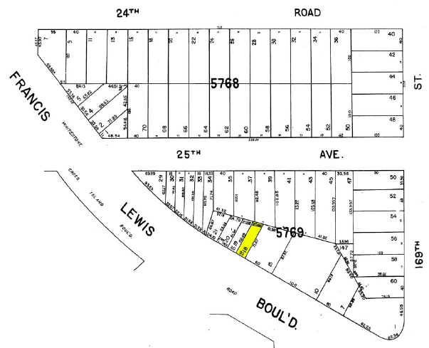 25-31-25-33 Francis Lewis Blvd, Flushing, NY à vendre - Plan cadastral - Image 3 de 83